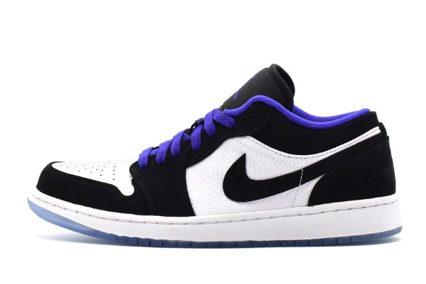 Air Jordan 1 Low 'Concord' 553558-108 - Iconic Style and Timeless Elegance