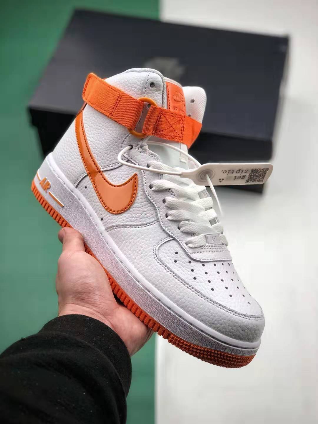 Nike Air Force 1 High 'Vibrant Orange' 334031-109 - Stylish and Trendy Sneakers