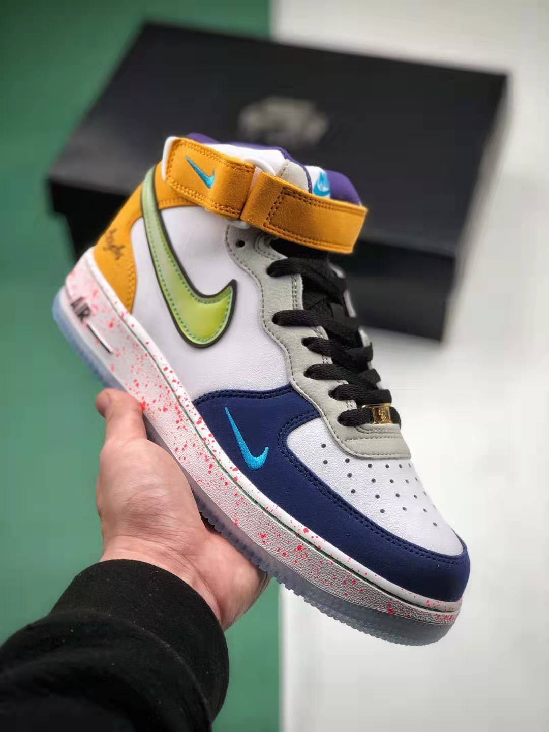 Nike Air Force 1 High CT1117-100 - What The LA Exclusive