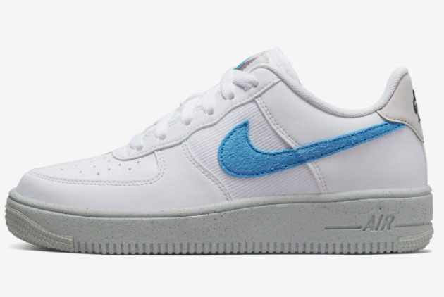 Nike Air Force 1 Ultra White Blue Grey DV3485-100 - Sleek & Stylish Modern Sneakers!