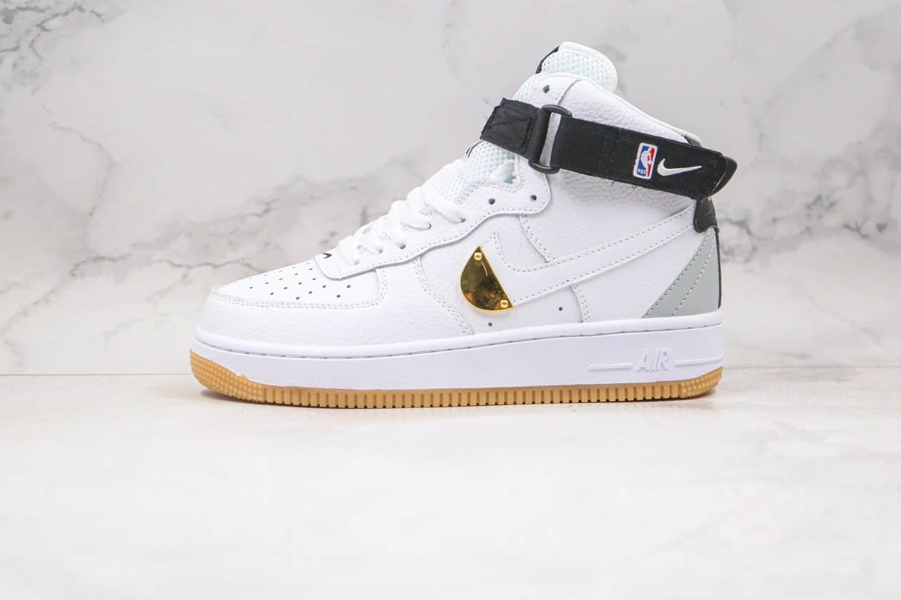 Nike NBA x Air Force 1 High '07 LV8 'White' CT2306-100 - Premium Basketball Shoes.