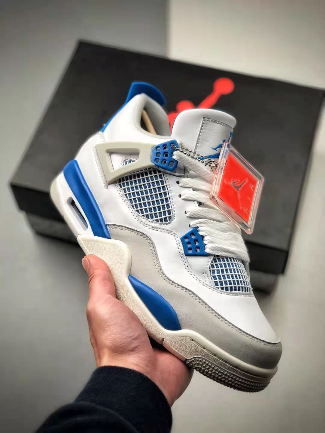 Air Jordan 4 Retro 'Military Blue' 2012 308497-105