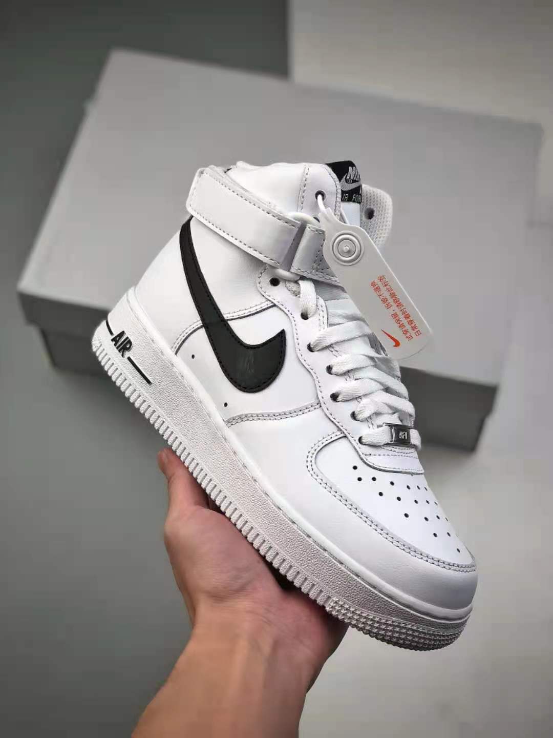 Nike Air Force 1 High 'White Black' CK4369-100 | Iconic Sneakers