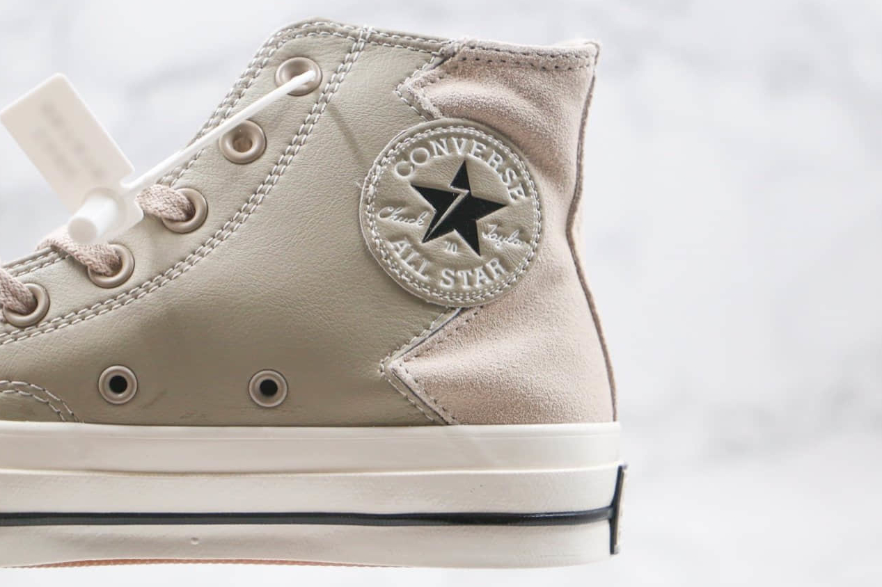 Converse VLTG Leather and Suede Chuck 1970s Creamy 566136C - Classic and Stylish Sneakers