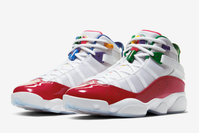 Jordan 6 Rings 'Multicolor' CW7003-100: Ultimate Fusion of Style and Performance