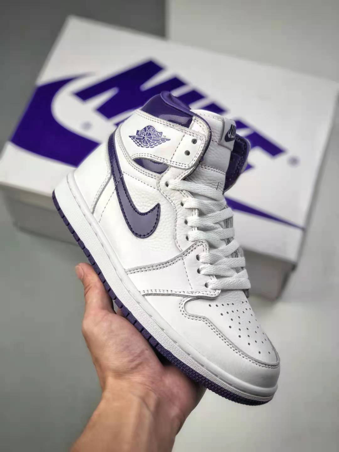 Air Jordan 1 High OG Court Purple CD0461-151 - Premium Sneakers for Ultimate Style