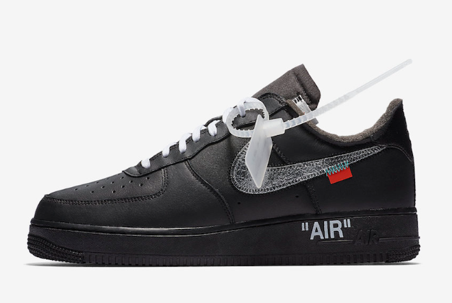 Off-White x Nike Air Force 1 'MoMA' AV5210-001 - Iconic Collaboration for Sneaker Enthusiasts
