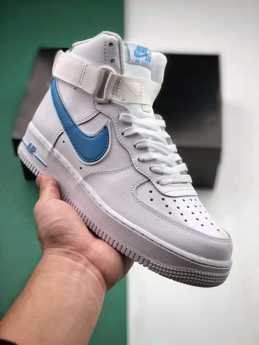 Nike Air Force 1 High '07 Photo Blue | AT4141-102 - Sleek Design and Superior Comfort