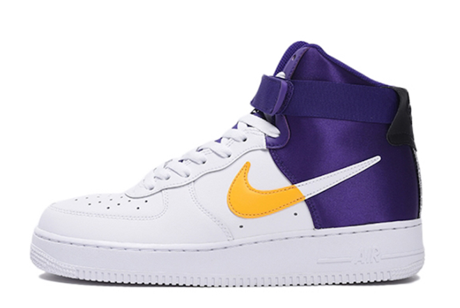 Nike Air Force 1 High NBA Lakers BQ4591-101 Sneaker