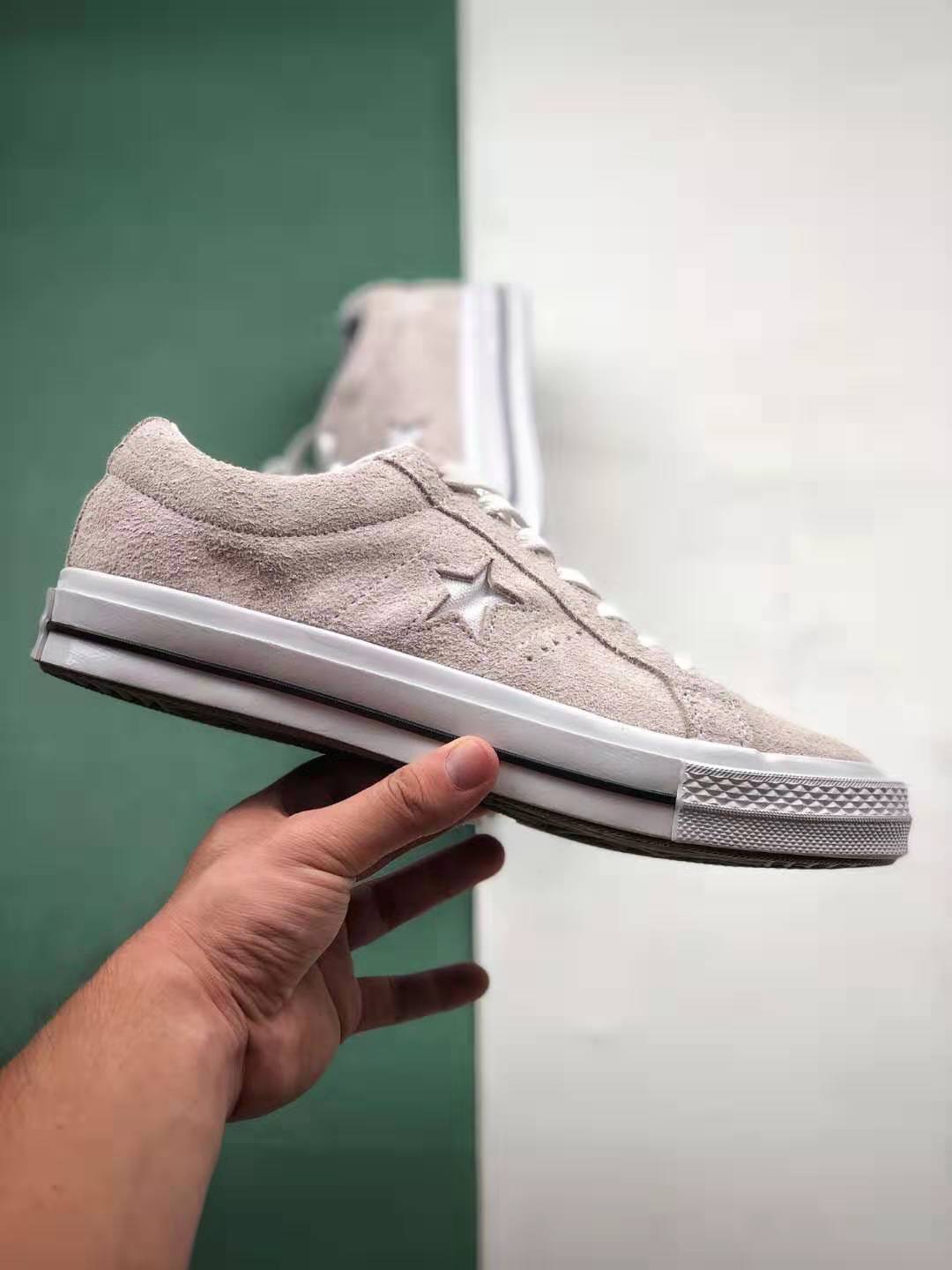 Converse One Star Low Vintage Suede 'White' 161577C - Classic Style with a Retro Twist