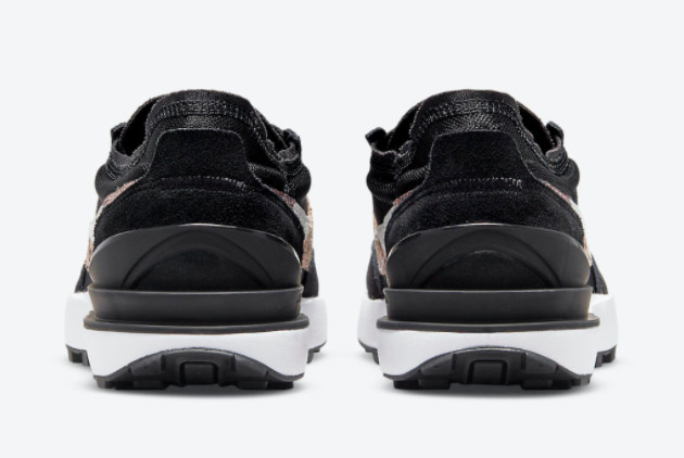 Nike Waffle One 'Leopard' Black/Multi Color-Black DJ9776-001 - Limited Edition Stylish Sneakers