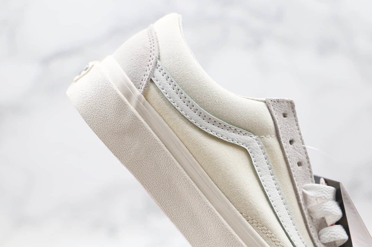 Vans Style 36 Vintage Sport 'White Blanc De Blanc' VN0A3DZ3VTB - Classic Retro Sneakers