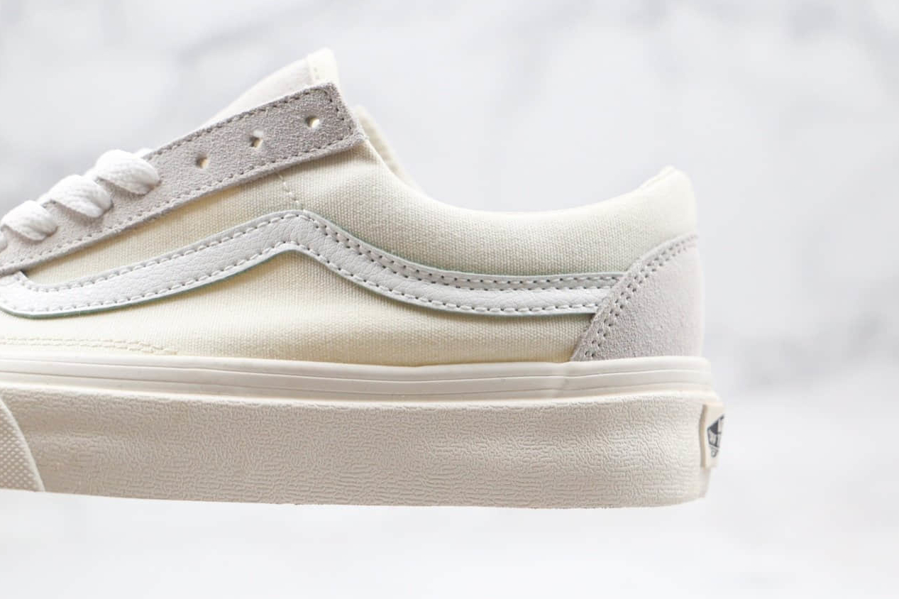 Vans Style 36 Vintage Sport 'White Blanc De Blanc' VN0A3DZ3VTB - Classic Retro Sneakers