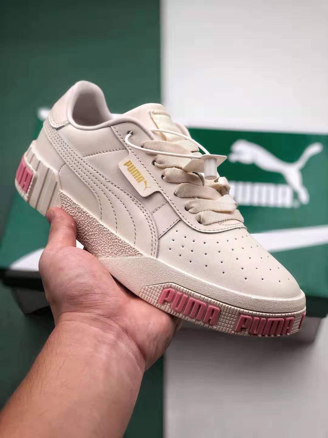 PUMA Cali Bold Pink White 370811-02 | Stylish Women's Sneakers