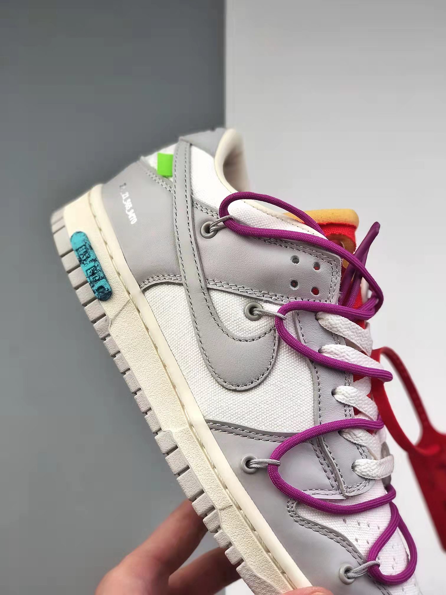 Nike Off-White x Dunk Low 'Lot 45 of 50' DM1602-101 - Limited Edition Collaboration