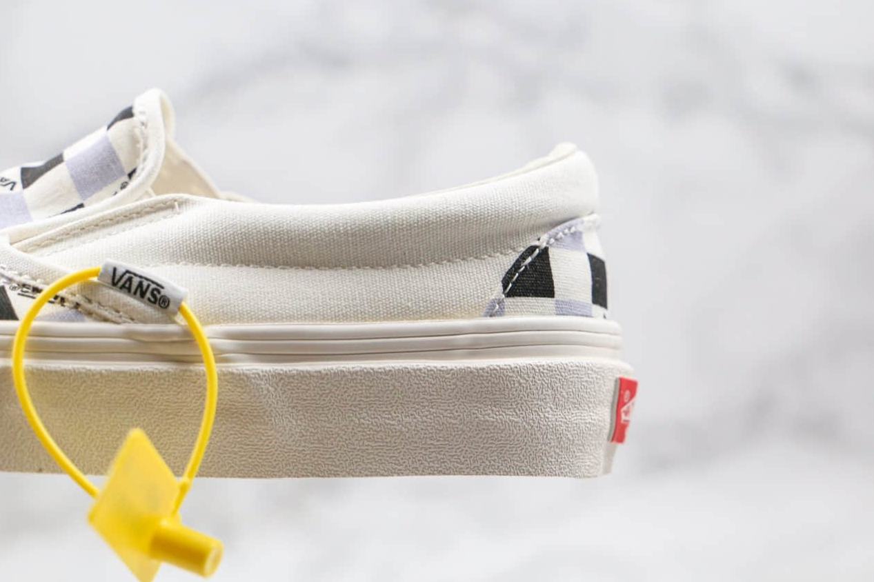 Vans Vault Tri-Colored Check Classic Slip-On LX - Limited Edition
