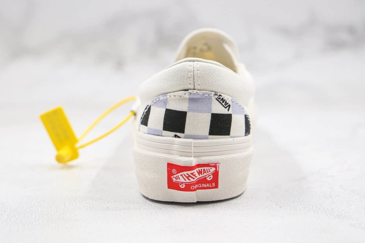 Vans Vault Tri-Colored Check Classic Slip-On LX - Limited Edition