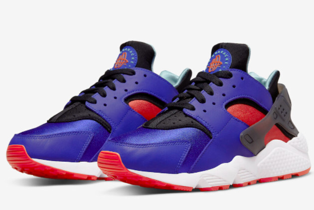 Nike Air Huarache 'Concord Orange' Concord/Team Orange-Copa-Black DD1068-400 - Shop Now!