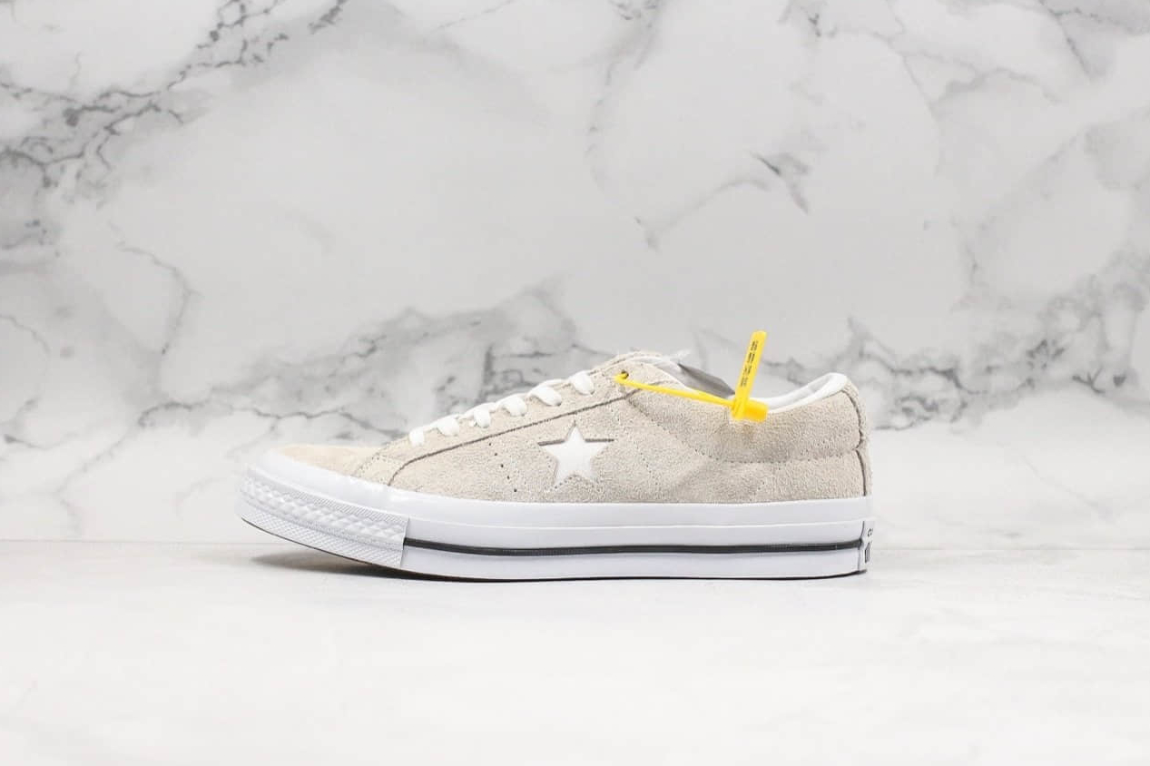 Converse One Star Ox Vintage White 161577C - Classic White Sneakers