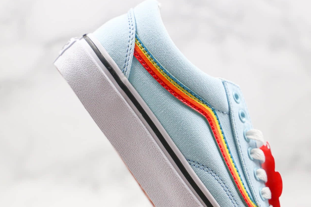 Vans Old Skool Blue Multi-Color Sneakers VN0A4U3BU4K - Stylish Retro Footwear