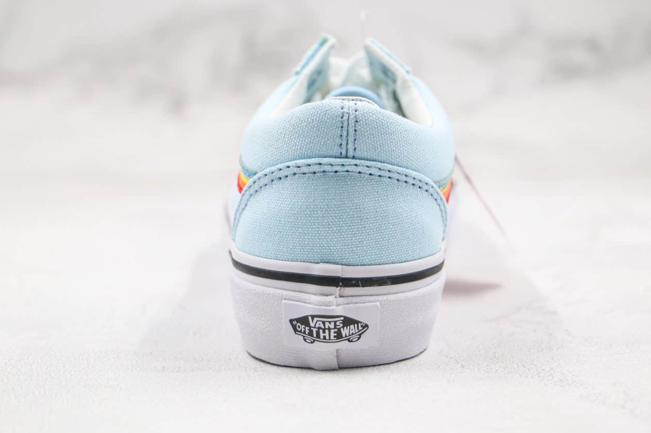 Vans Old Skool Blue Multi-Color Sneakers VN0A4U3BU4K - Stylish Retro Footwear