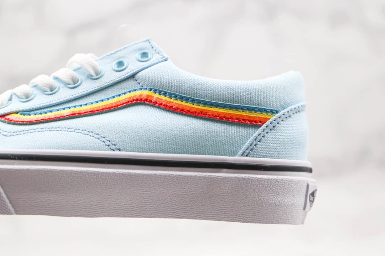 Vans Old Skool Blue Multi-Color Sneakers VN0A4U3BU4K - Stylish Retro Footwear