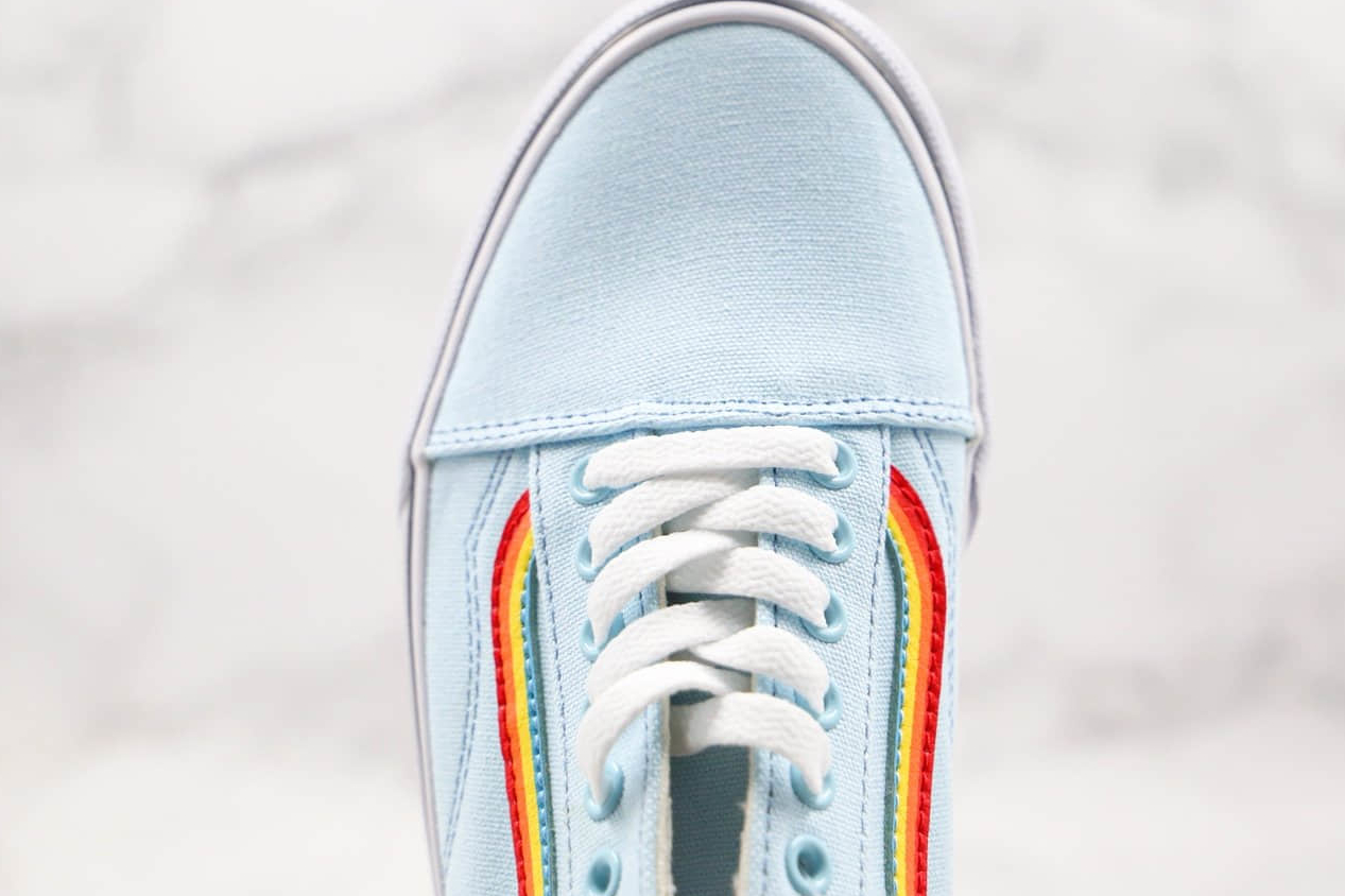Vans Old Skool Blue Multi-Color Sneakers VN0A4U3BU4K - Stylish Retro Footwear
