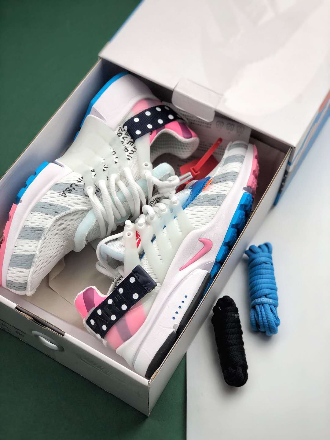 Parra x Off White x Nike Air Presto 2 White Multi Color AA3830-140