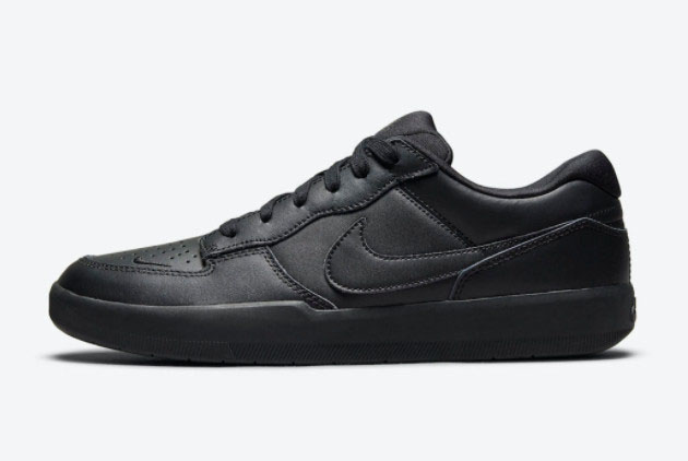 Nike SB Force 58 Premium Triple Black - DH7505-001 | Black Sneakers