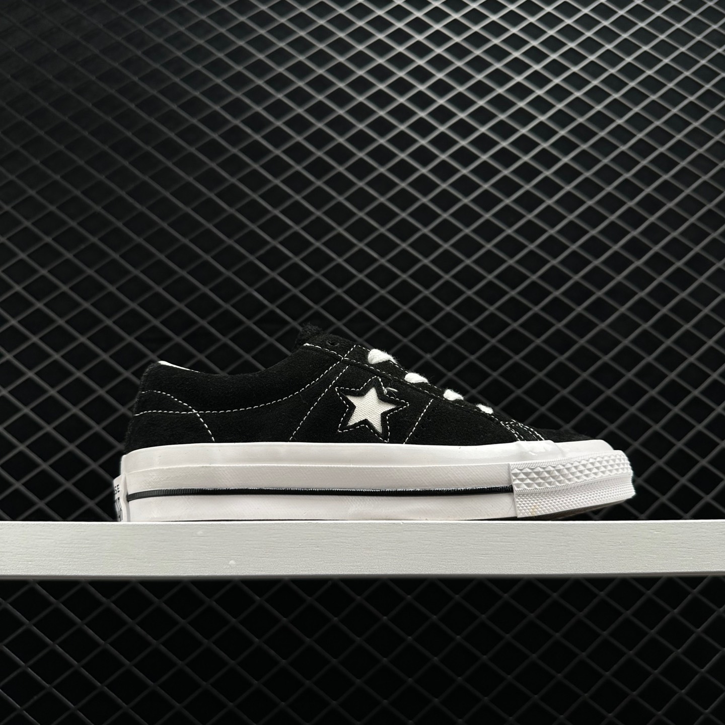 Converse One Star Low PS Black Suede - 361812C | Authentic and Stylish Footwear