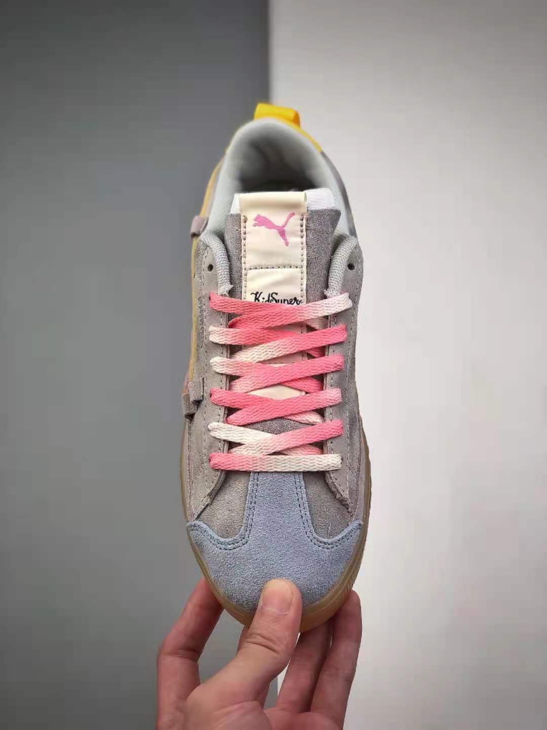 PUMA KidSuper Studios x Suede Vintage 'Lupine' 380513-01: Retro Style with a Creative Twist!