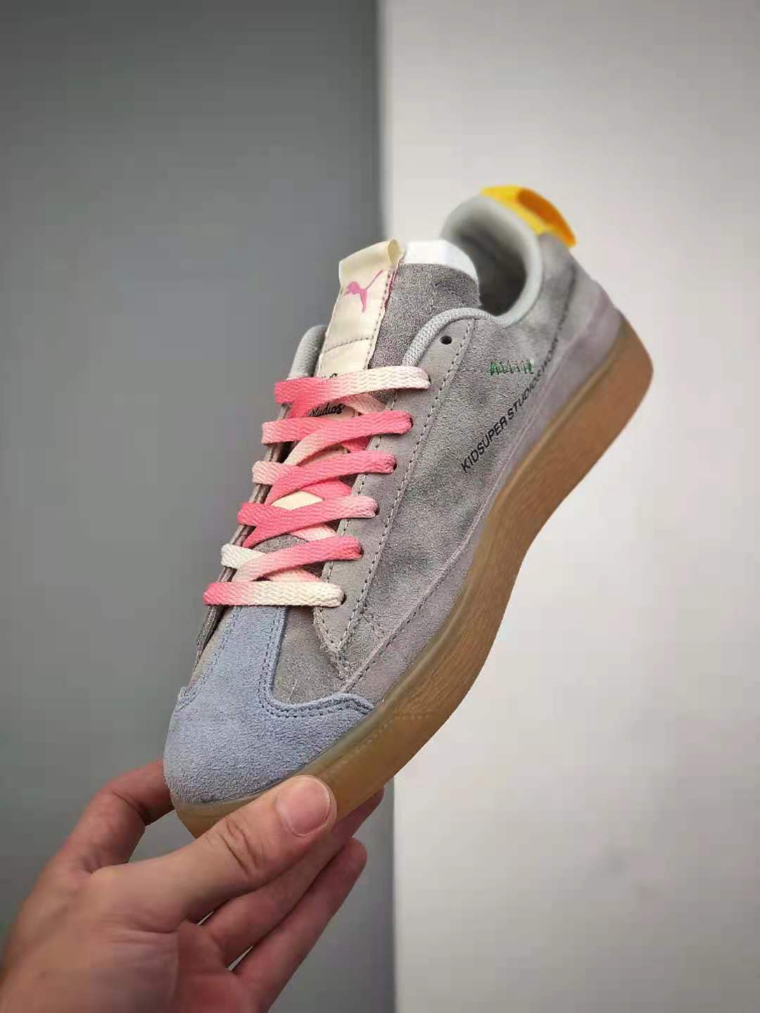 PUMA KidSuper Studios x Suede Vintage 'Lupine' 380513-01: Retro Style with a Creative Twist!