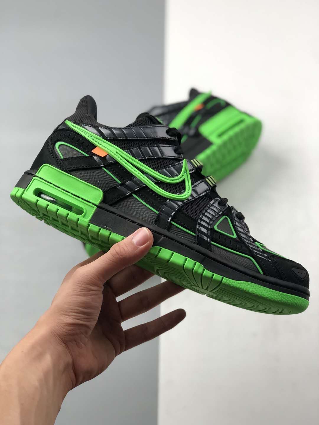 Nike Off-White Green Strike Rubber Dunk - CU6015-001 | Limited Edition