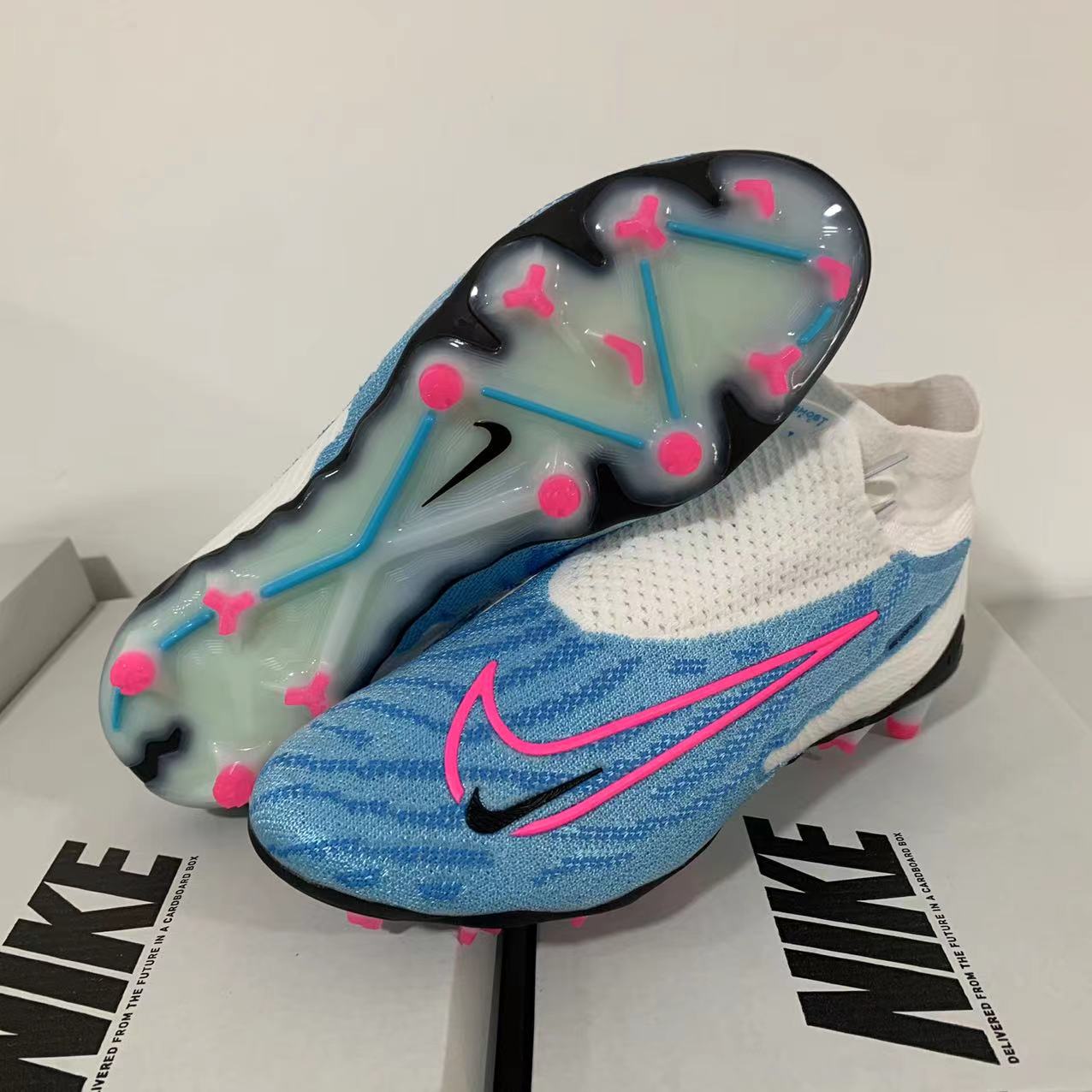 Nike Phantom GX Elite DF FG - Blue DC9969-446 | Shop the Latest Nike Soccer Cleats